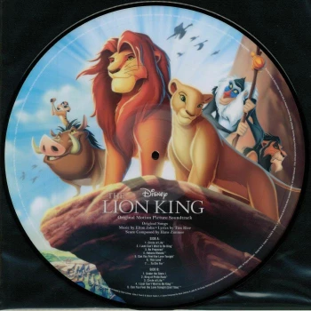 The Lion King (Soundtrack) albumo nuotrauka